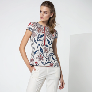 Printed Floral Casual Top