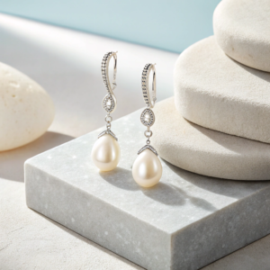 Pearl Drop Artificial Earrings